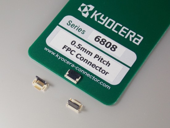 連接器廠家，0.5mm間距FPC連接器6808系列